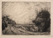 La Route de la Houssoye, 1913. Creator: Auguste Louis Lepère (French, 1849-1918)