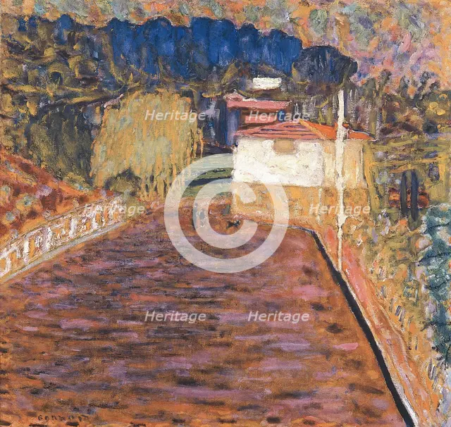 La Route Rose au Cannet, 1934.
