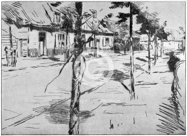 'La Route Zélandaise', 1898.Artist: Albert Baertsoen
