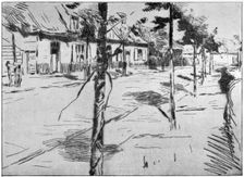 La Route Zélandaise 1898.Artist: Albert Baertsoen