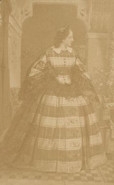La robe écossaise, 1860s. Creator: André-Adolphe-Eugène Disdéri