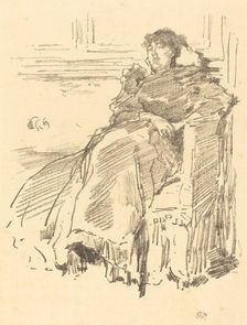 La Robe Rouge, 1894. Creator: James Abbott McNeill Whistler