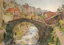 La Rocca, San Remo c1910, (1912). Artist: Walter Frederick Roofe Tyndale