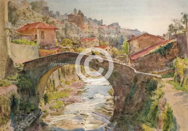 'La Rocca, San Remo', c1910, (1912). Artist: Walter Frederick Roofe Tyndale.