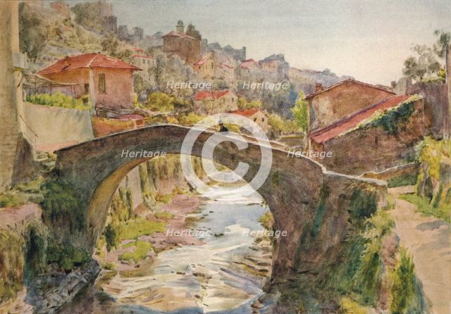 'La Rocca, San Remo', c1910, (1912). Artist: Walter Frederick Roofe Tyndale.