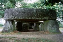 La Roche-aux-Fees (The Faireis Rock), Essé, Brittany, France, 3000-2500 BC (1997). Creator: LTL