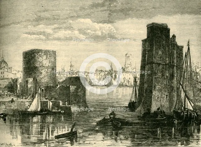 'La Rochelle', 1890.   Creator: Unknown.