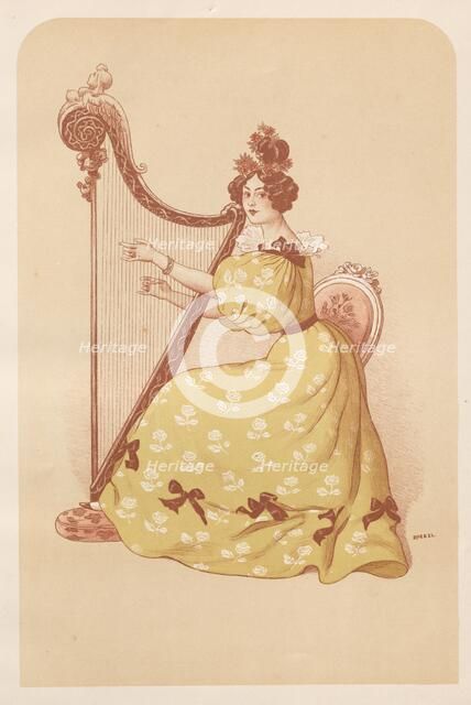 La Romance, 1898. Creator: Auguste Roedel (French, 1859-1900); Imprimerie Champenois.