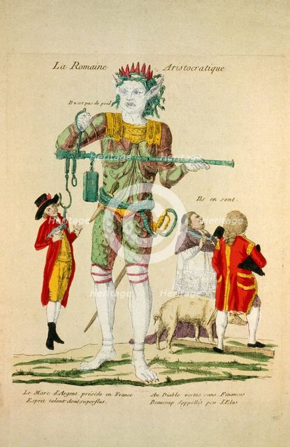 La Romaine Aristocratique, 1789.