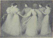 La Ronde (Circle Dance), c1898. Creator: Le Sidaner, Henri (1862-1939)