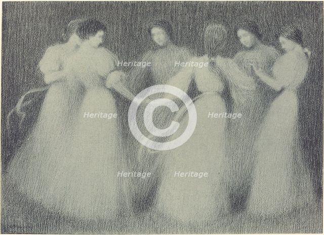 La Ronde (Circle Dance), c1898. Creator: Le Sidaner, Henri (1862-1939).