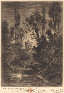 La Ronde de nuit (Night Patrol), 1878. Creator: Felix Hilaire Buhot