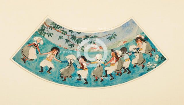 La ronde de Pont-Aven (The Dance at Pont-Aven), 1891. Creator: Armand Seguin.