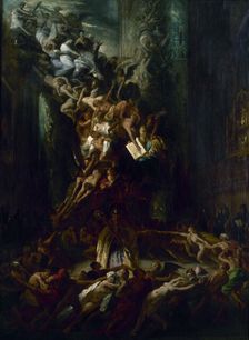 La Ronde du Sabbat, c.1861. Creator: Louis Candide Boulanger