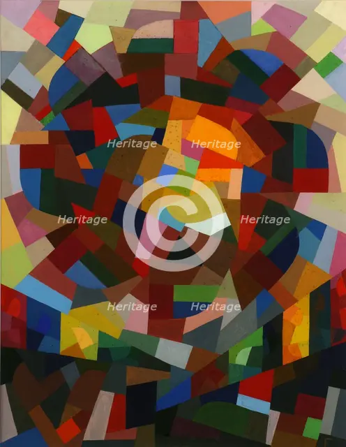 La Rosace II, 1941. Creator: Freundlich, Otto (1878-1943).