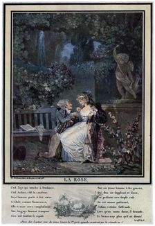 La Rose 1788 (1931).Artist: Philibert Louis Debucourt