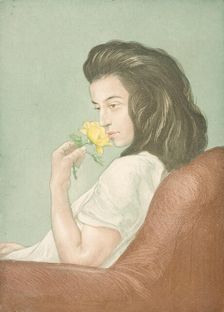 La Rose Thé (The Tea Rose), about 1900. Creator: Charles Maurin