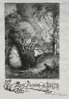 La Ravine en juin, 1913. Creator: Auguste Louis Lepère (French, 1849-1918)