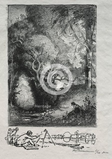 La Ravine en juin, 1913. Creator: Auguste Louis Lepère (French, 1849-1918).