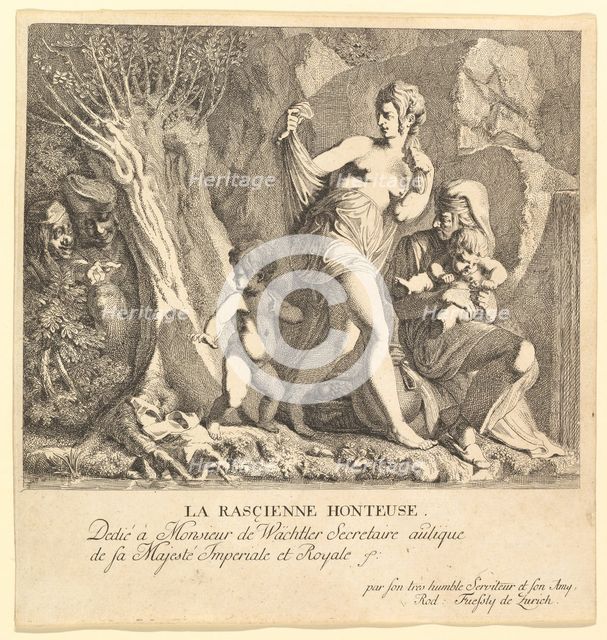 La Rascienne Honteuse. Creator: Rudolf Fussli.
