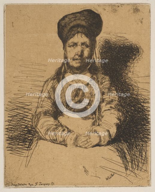 La Rétameuse, 1858. Creator: James Abbott McNeill Whistler.