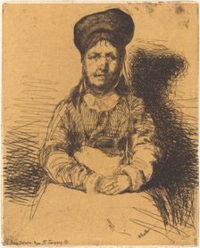 La Retameuse, 1858. Creator: James Abbott McNeill Whistler