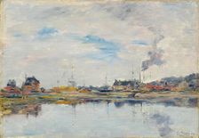 La retenue à Trouville, 1894. Creator: Boudin, Eugène-Louis (1824-1898)