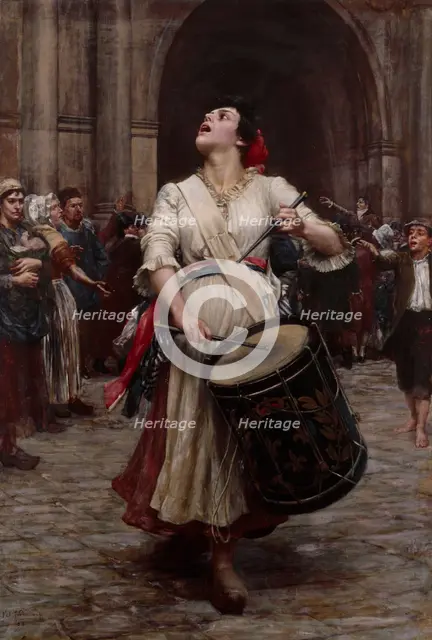 La Révolution, 1896. Creator: Valentine Cameron Prinsep.