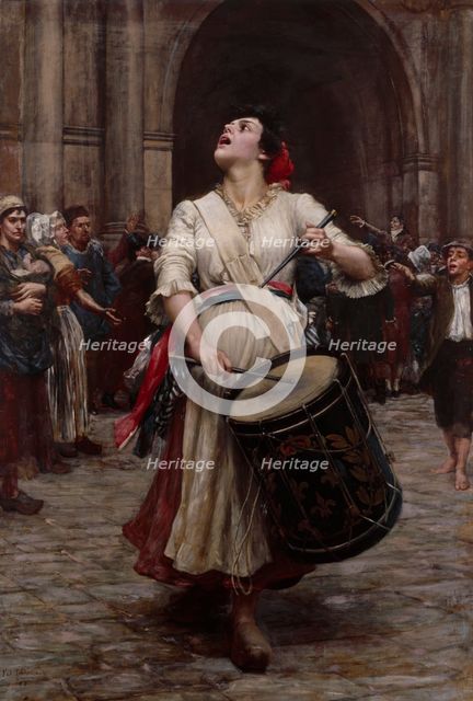 La Révolution, 1896. Creator: Valentine Cameron Prinsep.