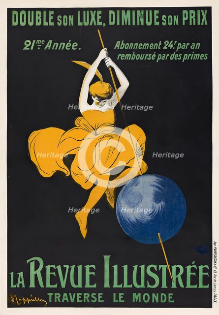 La Revue Illustrée, 1905. Creator: Cappiello, Leonetto (1875-1942).
