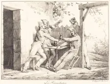 La Reconciliation. Creator: Emile Jean-Horace Vernet
