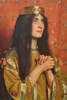 La reine Clotilde, 1905. Creator: Gotch, Thomas Cooper (1854-1931)