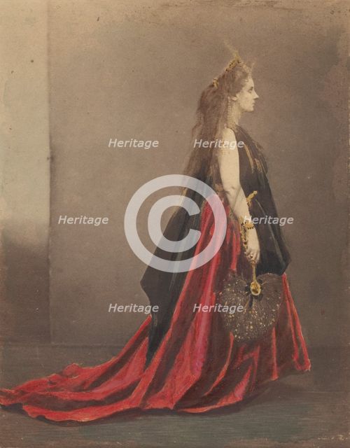 La Reine d'Étrurie, 1863-67., 1863-67. Creator: Pierre-Louis Pierson.