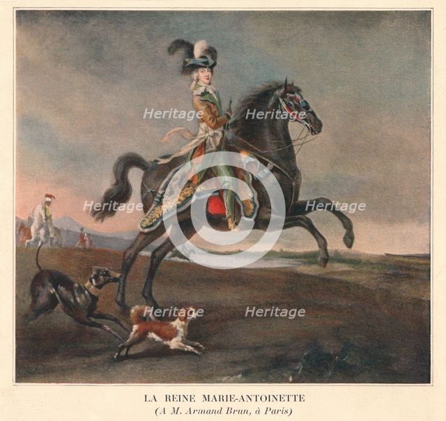 'La Reine Marie-Antoinette', 1783. Creator: Unknown.