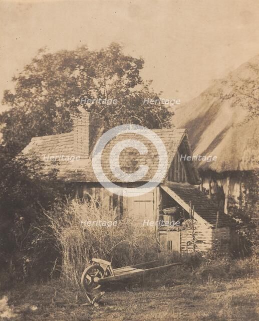 La Remise à Outils, Château d'Argentelle, late 1840s. Creator: Baron Louis-Adolphe Humbert De Molard.