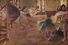 La Repetition 1877. Artist: Edgar Degas