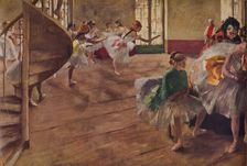 La Repetition c1874 (1935). Artist: Edgar Degas