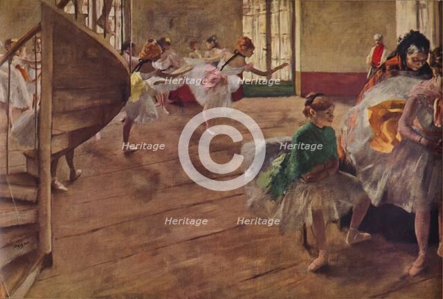 'La Repetition', c1874 (1935). Artist: Edgar Degas.