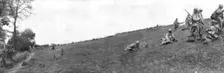 La Replique de Foch: Au Sud-ouest de Soissons; progression d'infanterie, entre Longport..., 1918. Creator: Unknown