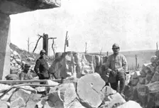 La reprise de Douaumont; Le 22 mai, pendant le combat pour la reprise de Douaumont..., 1916 (1924) Creator: Unknown