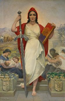 La República, c1932. Creator: Díaz Olano, Ignacio (1860-1937)
