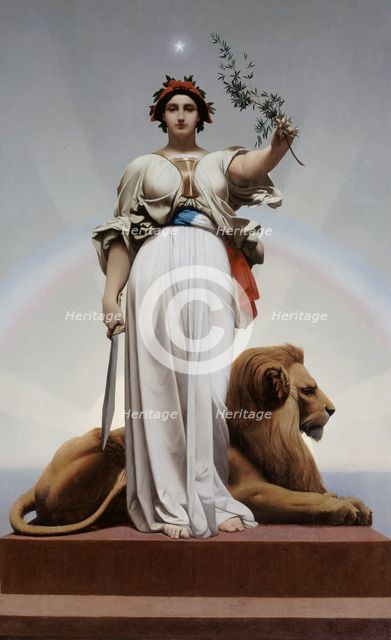 La République, 1848-1849. Creator: Gerôme, Jean-Léon (1824-1904).
