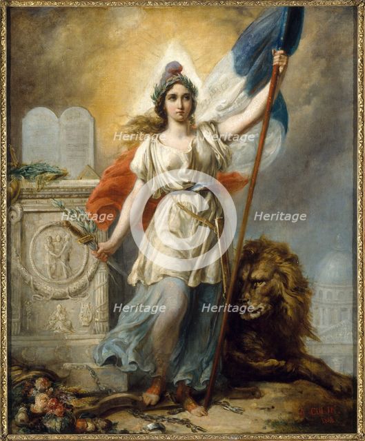 La République, 1848. Creator: Colin, Alexandre-Marie (1798-1875).