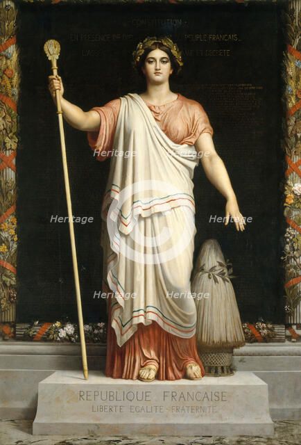 La République, 1848. Creator: Dominique Papety.