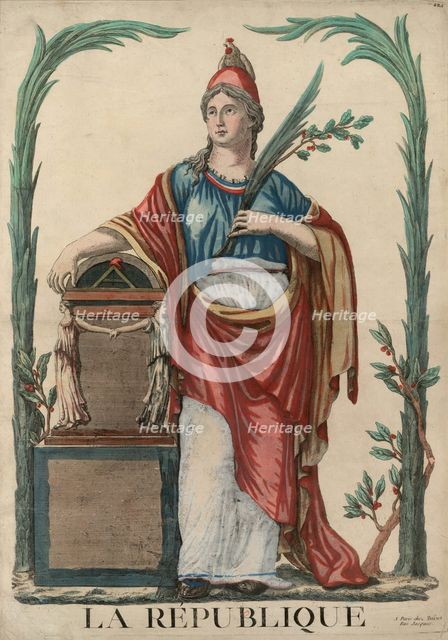 La République (Allegorical Figure of the French Republic), 1793. Creator: Anonymous.