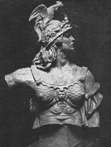 La Republique de la Victoire, buste par L. Drivier 1916. Creator: Leon-Ernest Drivier