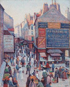 La Rue Mouffetard, 1889-1890. Creator: Maximilien Luce