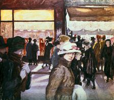 La rue St Ferriol a Marseille 1917. Artist: Albert Andre