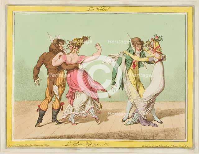 La Walse, from Le Bon Genre, n.d. Creator: Unknown.