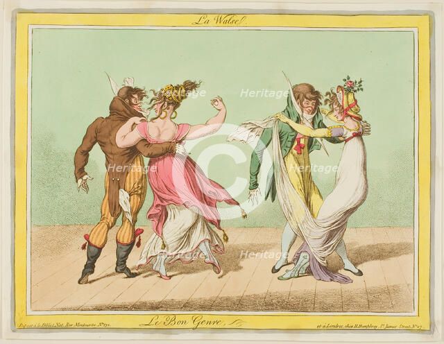 La Walse, from Le Bon Genre, n.d. Creator: Unknown.